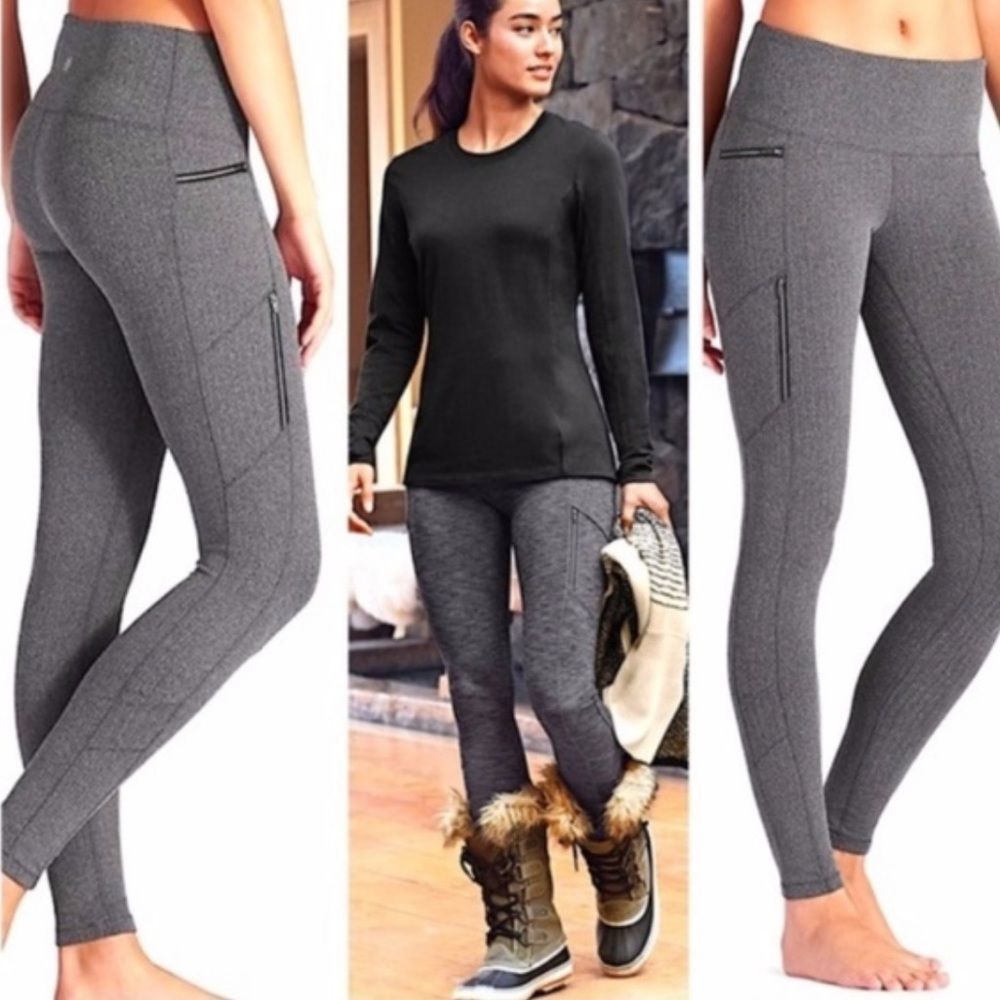 ATHLETA Herringbone Sly Drifter Tight Size XS